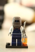 乐高人仔抽抽乐 电焊工系列深度解析与收藏指南